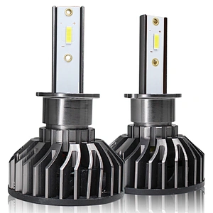 Auto Car Head Lights S2 F2 LED Light H4 Fan Cooling 12000lm 72W H7 h11 9005 Bulb Canbus zes CSP H13 COB Led Headlight Led H4