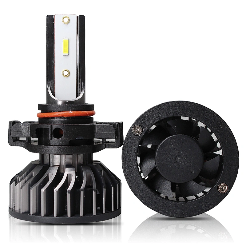 Lightechauto  127mm angel eyes led headlights with 5202 50W Auto led headlights h16 8000lm