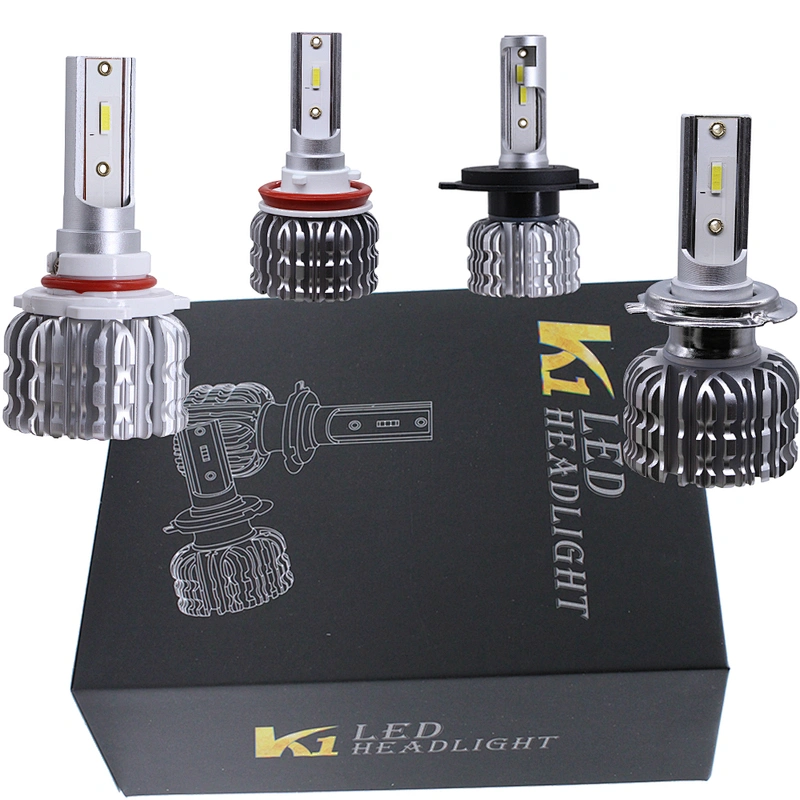 Auto Lighting System 16000lm Car motorcycle 9005 9006 LED Headlight Bulbs K1 H3 H4 H7 H11 72W with CSP Chips
