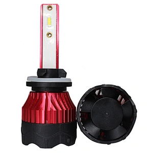 Auto Car Light h7 Super Bright Cooling Fan Perfect Cutline K5 H1 H3 H7 HB3 HB4 H11 led headlights H7 LED H4