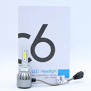 All In One Fan C6 16000LM 9004 9007 H11 H4 9005 9006 Led Headlight
