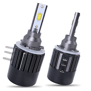 Lightechauto  LED Driving Light H15 8000K HID Ballasts Canbus with auto LED headlamp H1 9005
