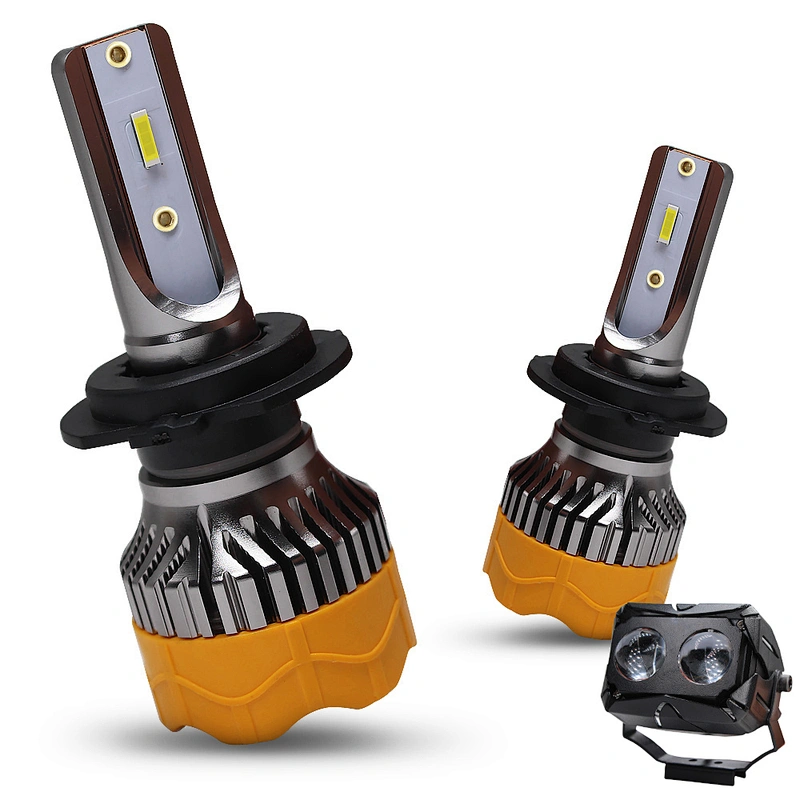 Lightechauto X3  fanless LED light HB3 9006 Models with Xenon kit car lamp 50W Bulb H13 K5 headlight