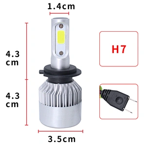 Lightechauto s2 led headlight csp H4 with auto lamp h7 h1 h3 h11 5202 light