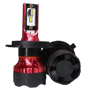Auto Car Light h7 Super Bright Cooling Fan Perfect Cutline K5 H1 H3 H7 HB3 HB4 H11 led headlights H7 LED H4