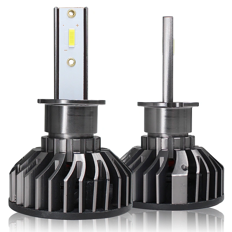 Auto Car Head Lights S2 F2 LED Light H4 Fan Cooling 12000lm 72W H7 h11 9005 Bulb Canbus zes CSP H13 COB Led Headlight Led H4