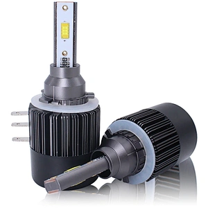 Lightechauto  LED Driving Light H15 8000K HID Ballasts Canbus with auto LED headlamp H1 9005