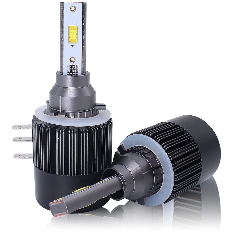 Lightechauto  LED Driving Light H15 8000K HID Ballasts Canbus with auto LED headlamp H1 9005