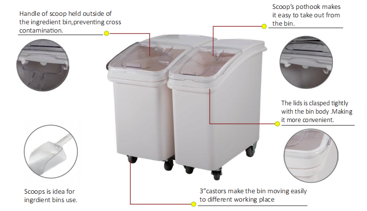 Ingredient Storage Bins