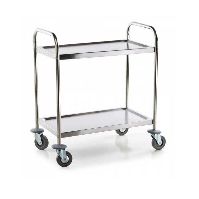 Stainless Steel Serving Trolley