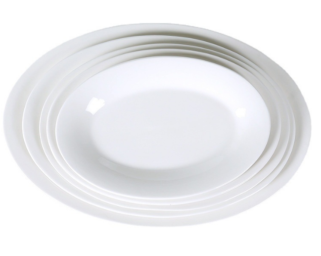 Oval Porcelain Plate