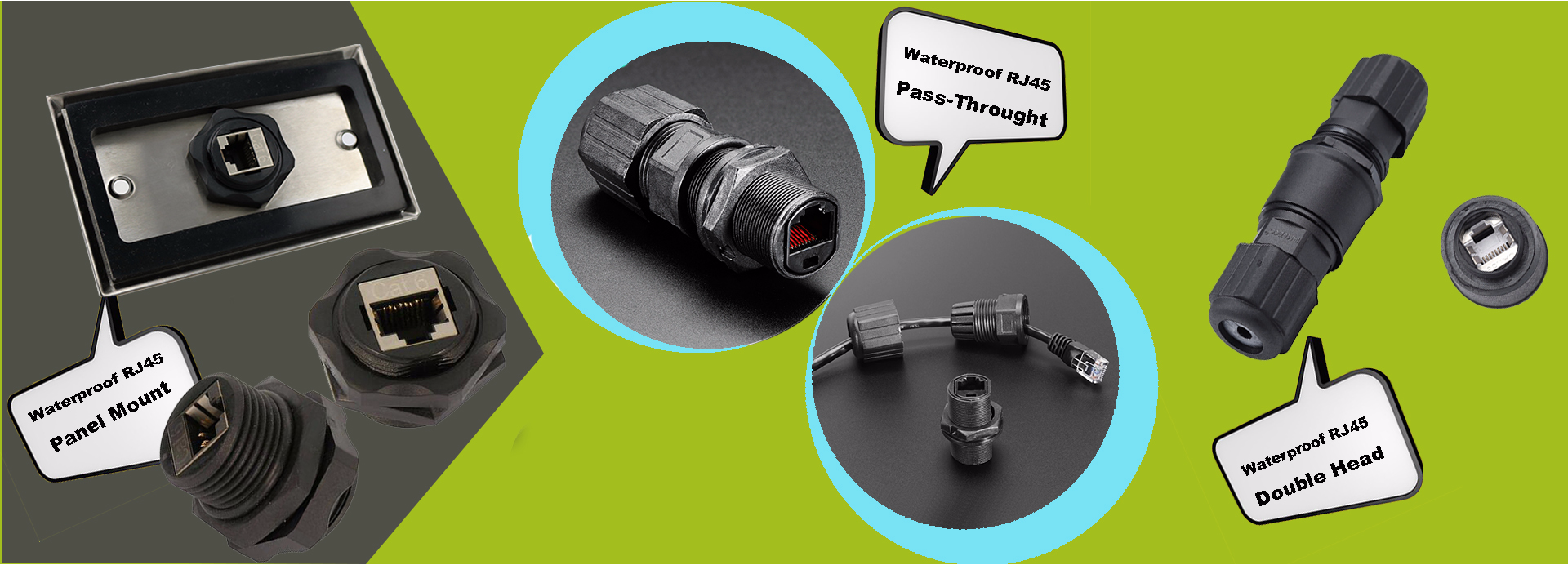Waterproof RJ45 Connector