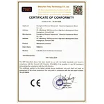 CE Certificate, IP68 Certification