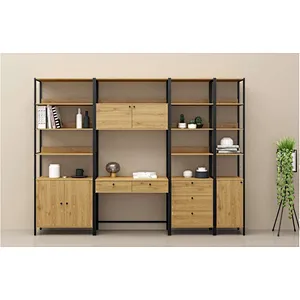 Bookshelf with one door