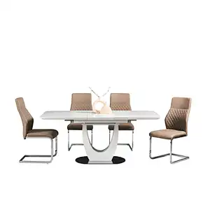 High Glossy Extendable Table