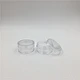 10g PS Plastic Cosmetic Sample Cream Jar with Lids