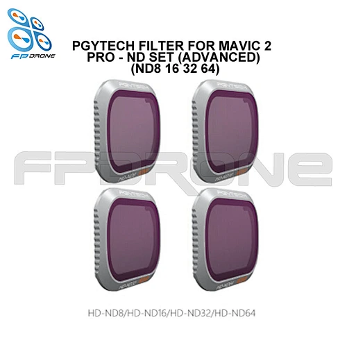 PGYTECH Filter for MAVIC 2 PRO - ND SET  Advanced ND8 16 32 64