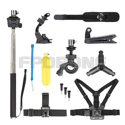 Selfie Stick Hand Strap Fixing Screw Accessories Kits For  Osmo Action Multi-function Suit Action Sports Camera Set