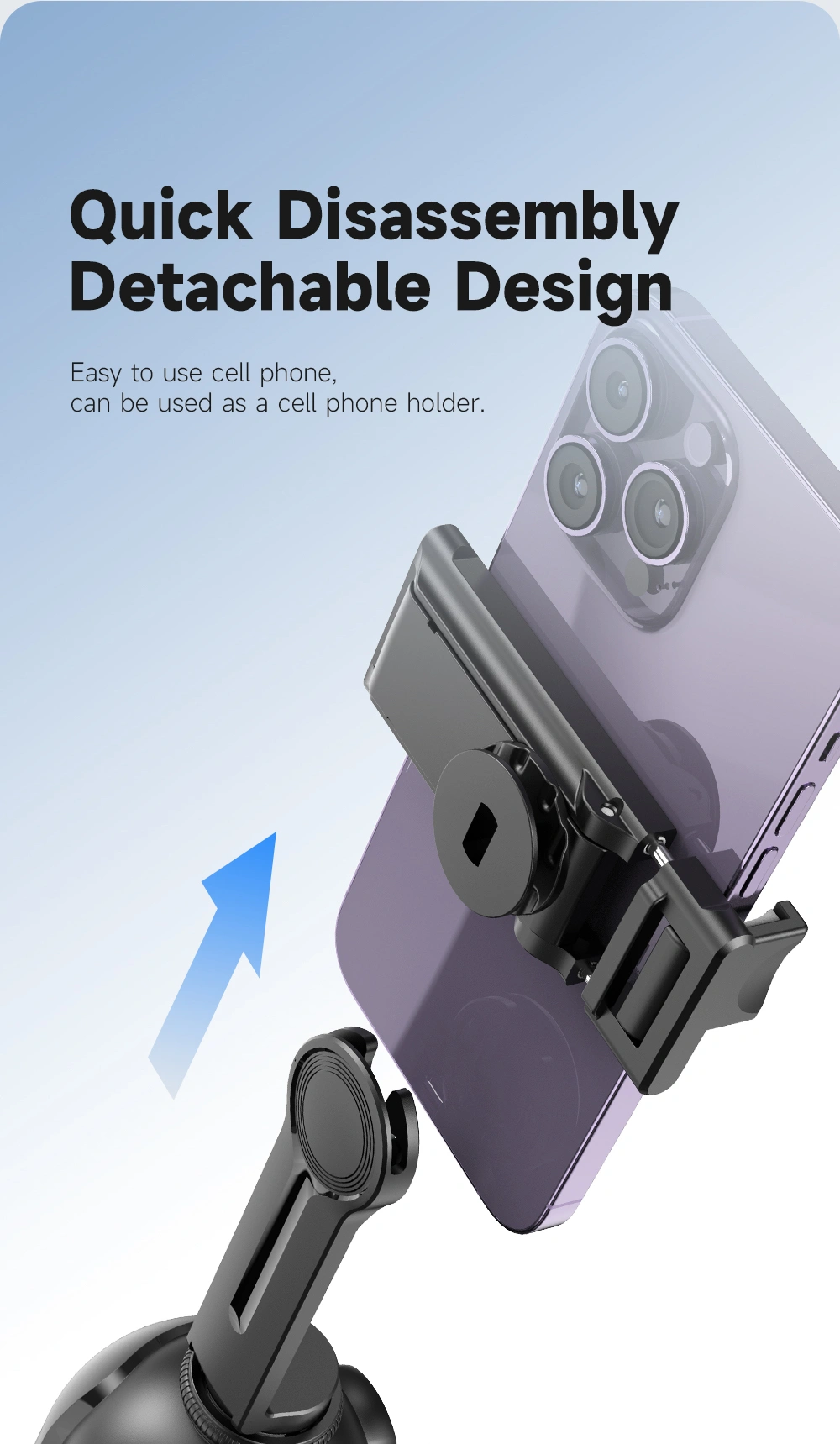 Quick Disassembly Detachable Design