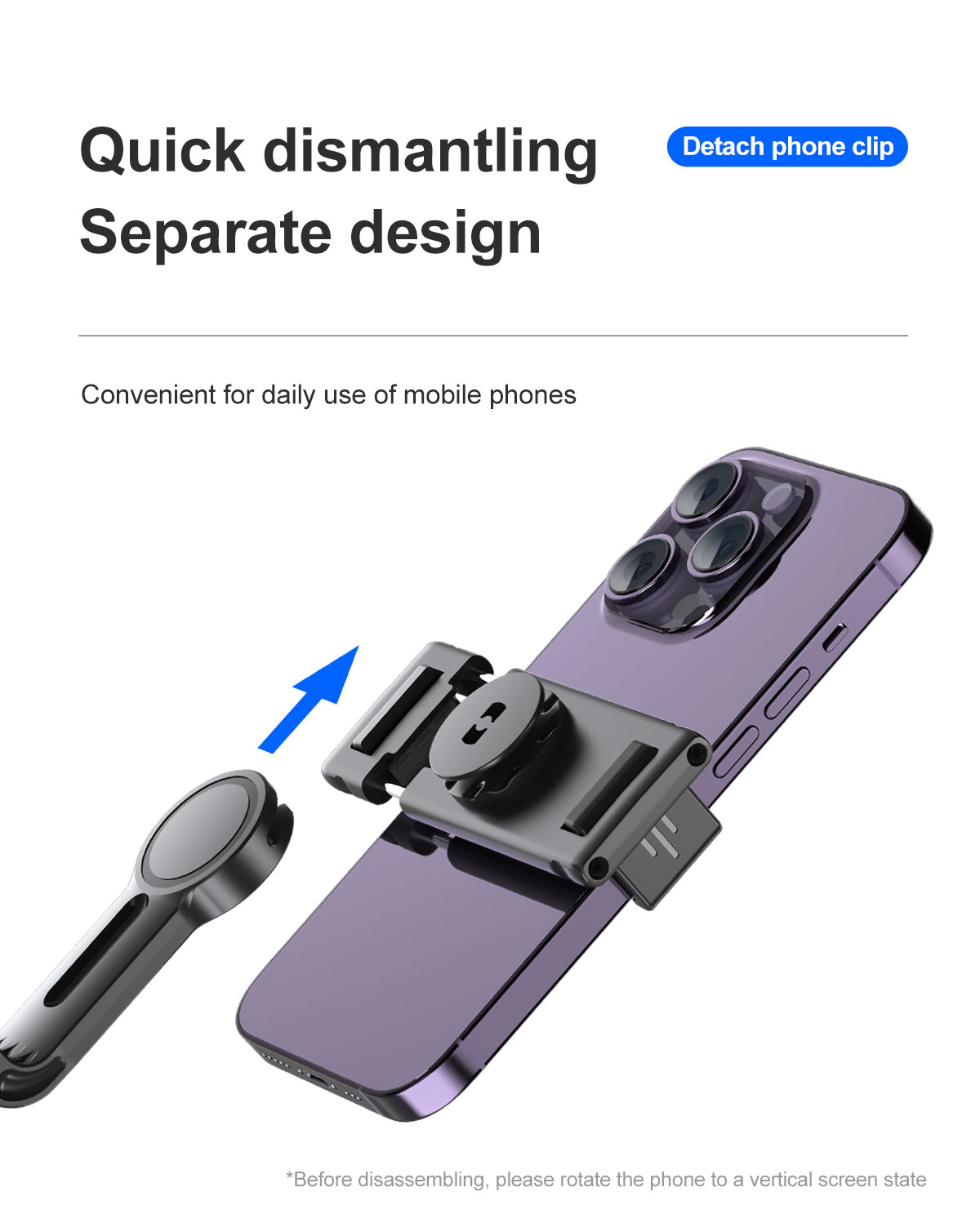 Quick dismantling