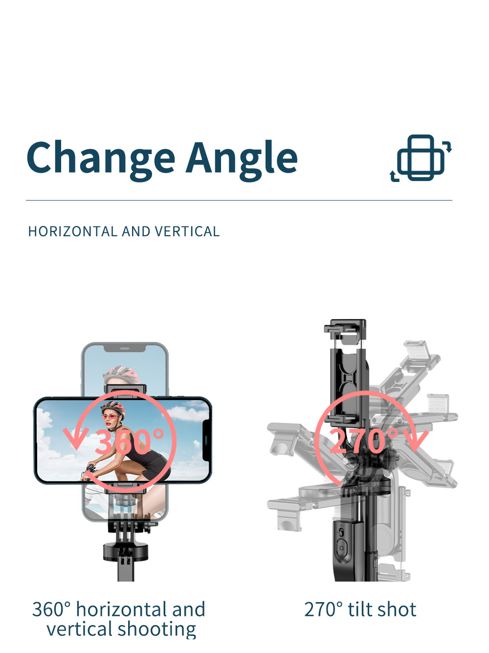 change angle