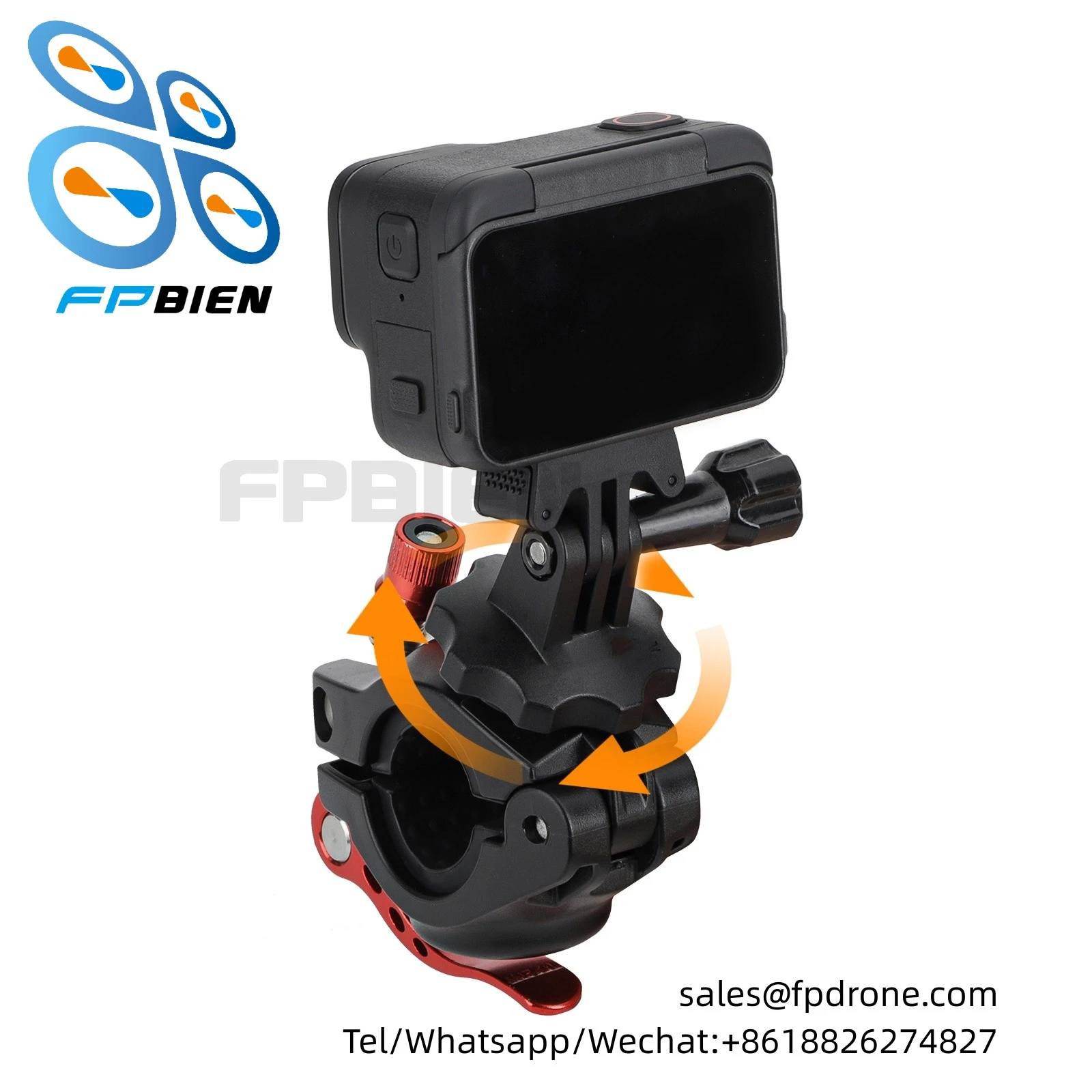 Upgradedbikestand suitable for ZJ758 action camera