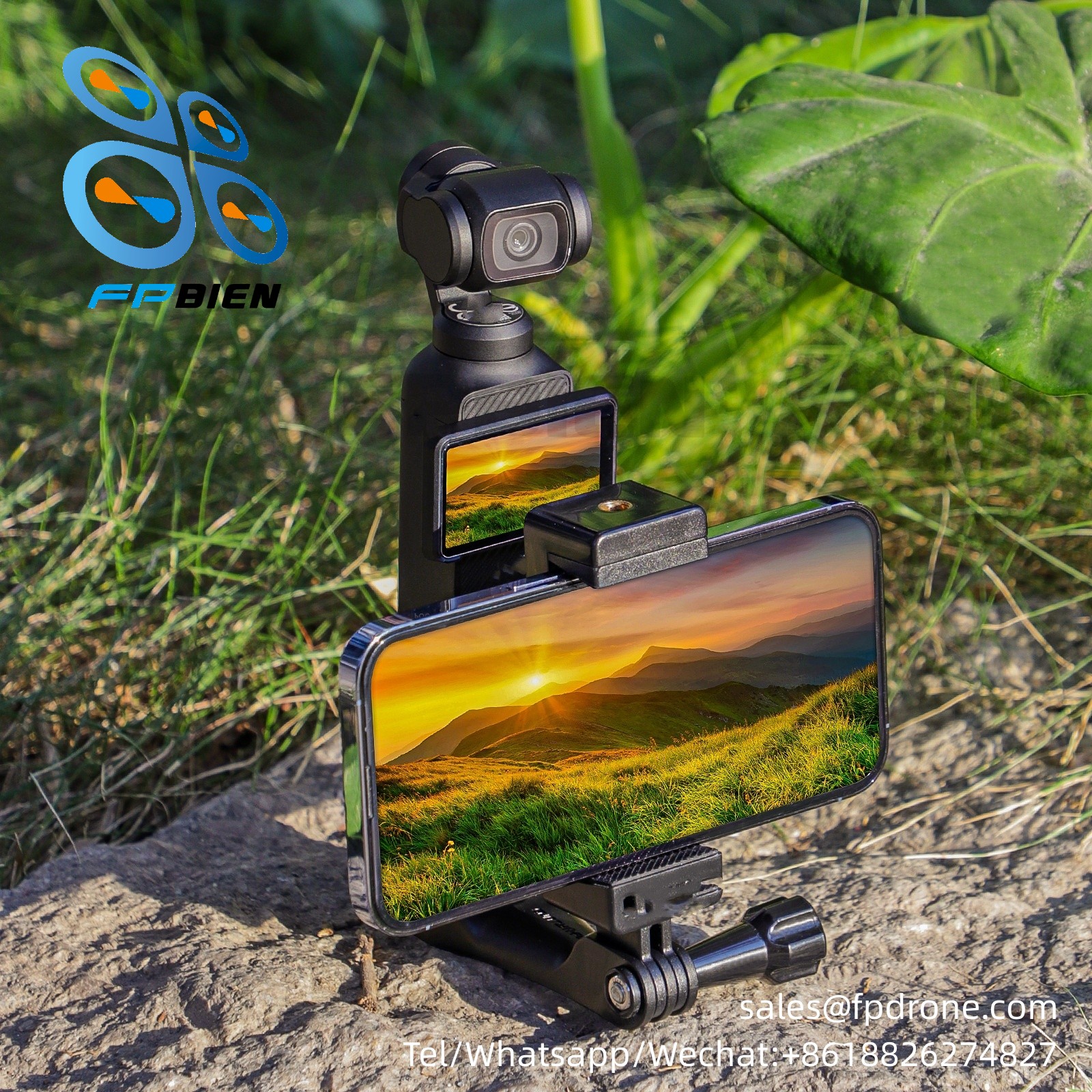 POCKET3front-facingphonestand suitable for OP3-ZJ747 action camera