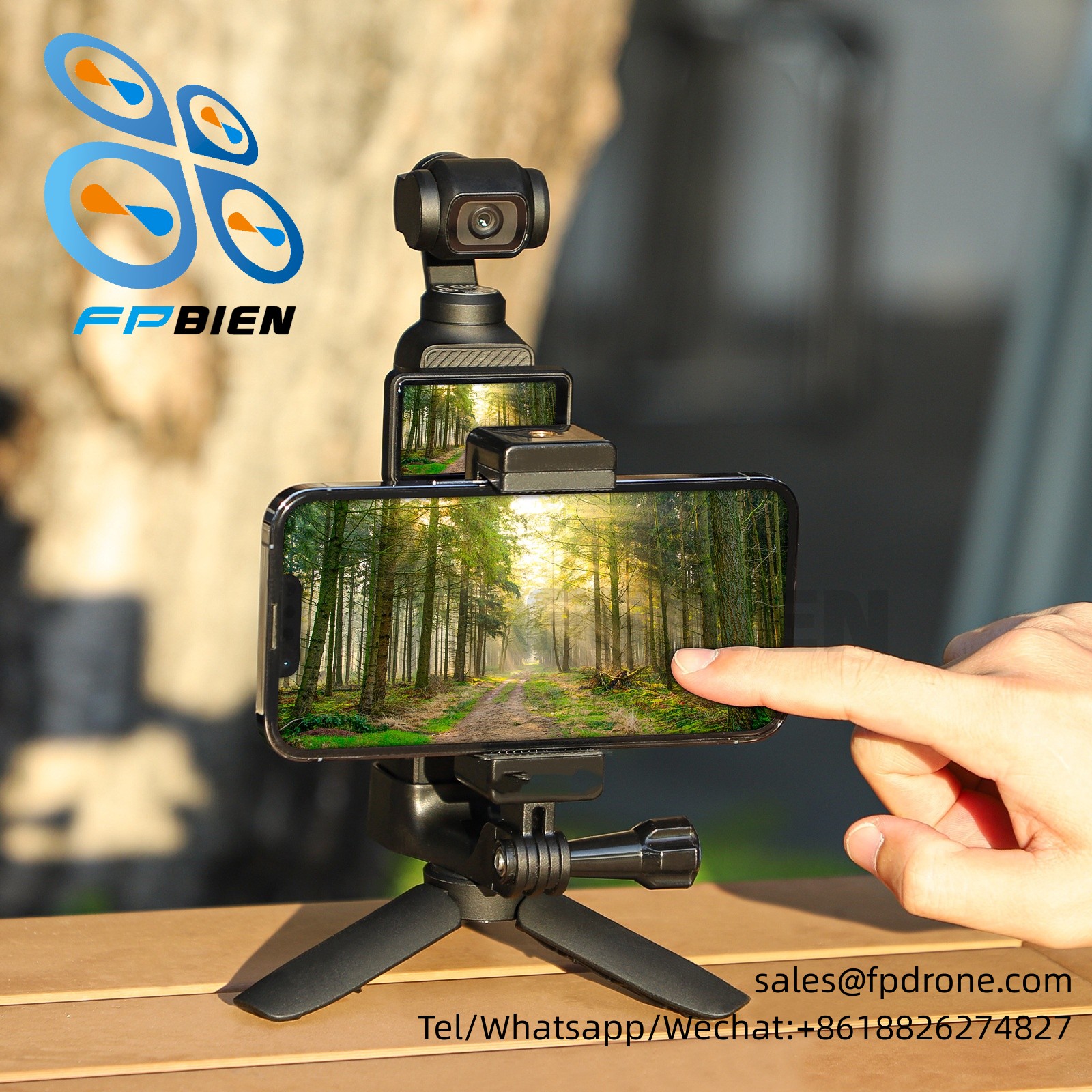 POCKET3front-facingphonestand suitable for OP3-ZJ747 action camera