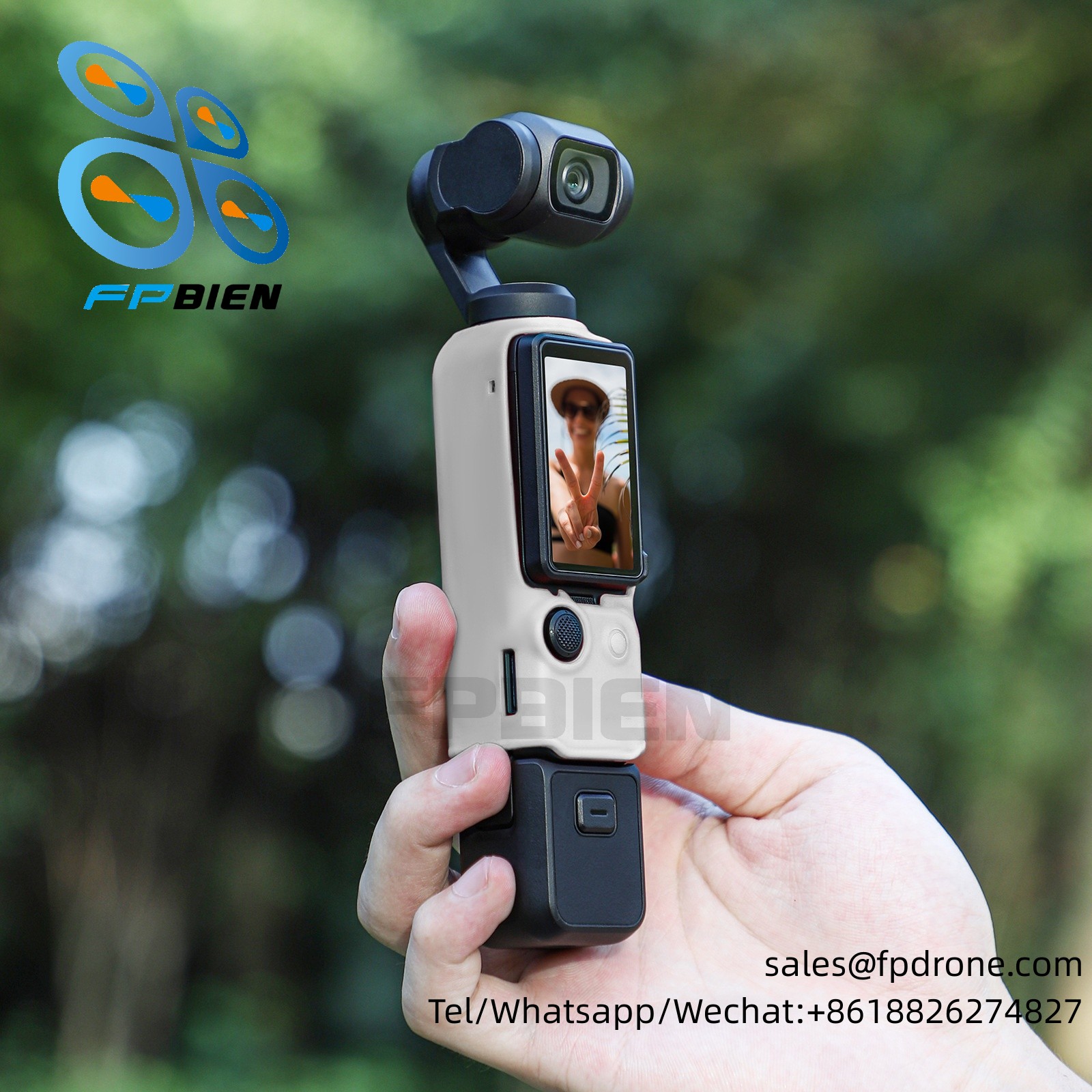 POCKET3siliconecasecooling suitable for OP3-BHT745 action camera