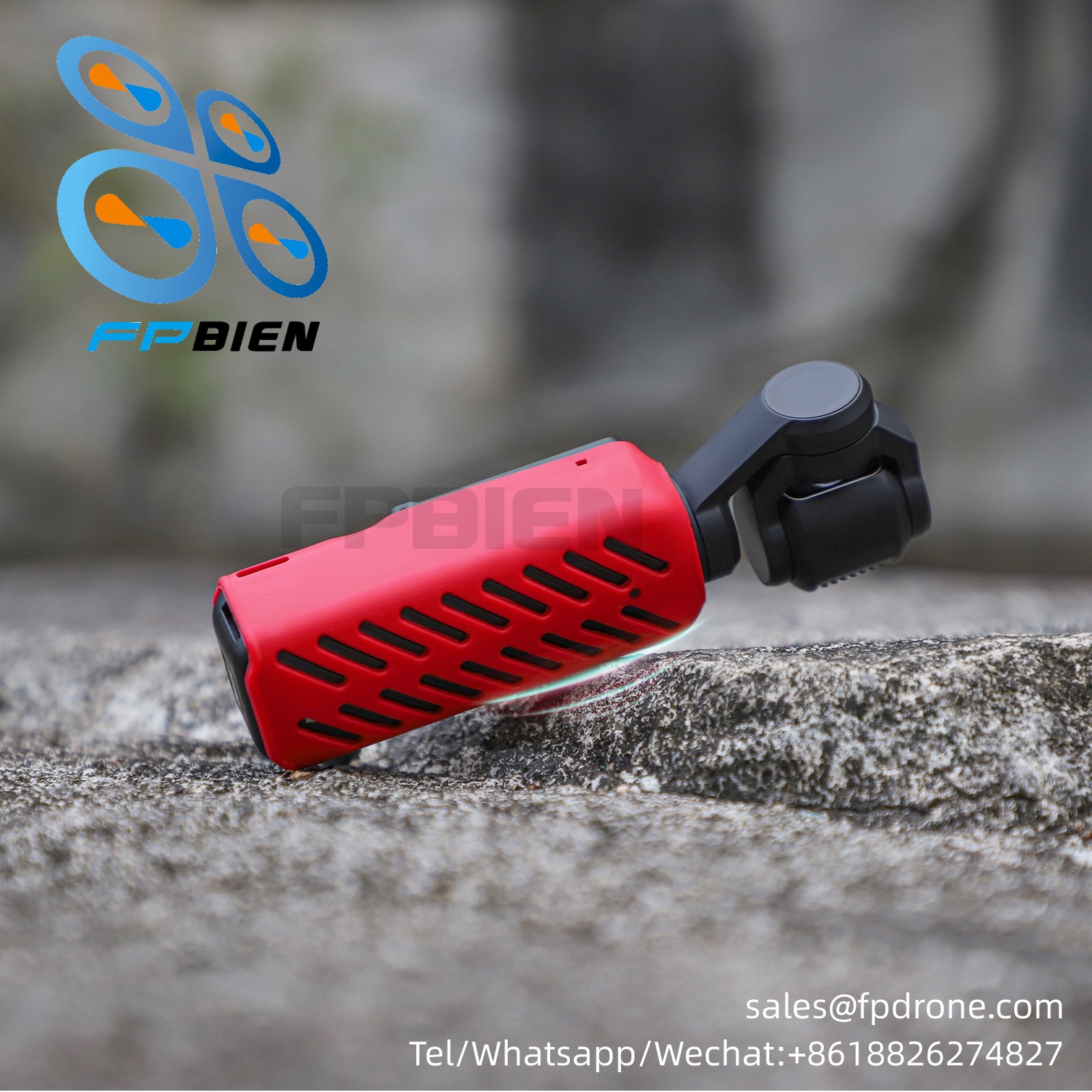 POCKET3siliconecasecooling suitable for OP3-BHT745 action camera