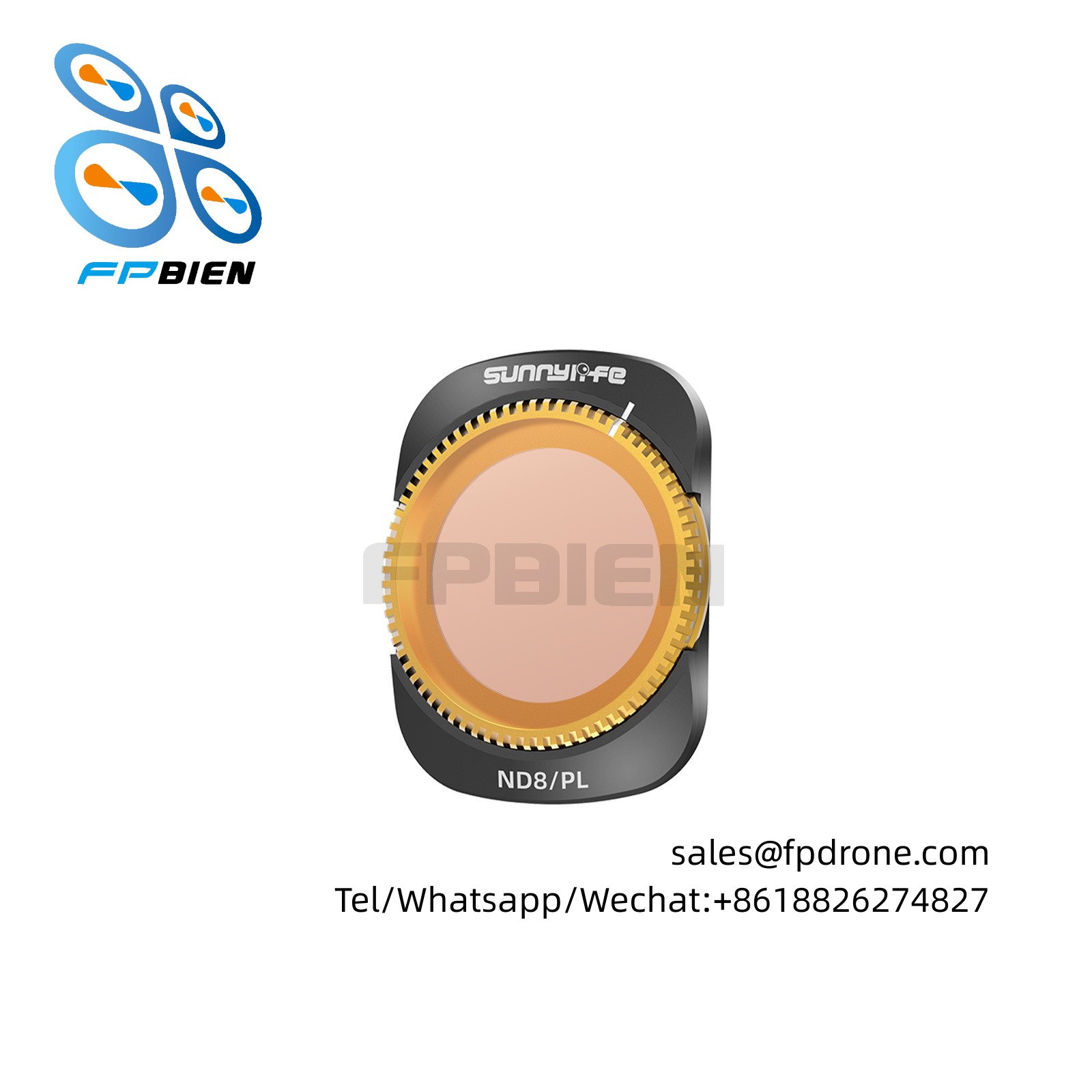 POCKET 3 Single ND/PL adjustable filter suitable for OP3-FI733 action camera