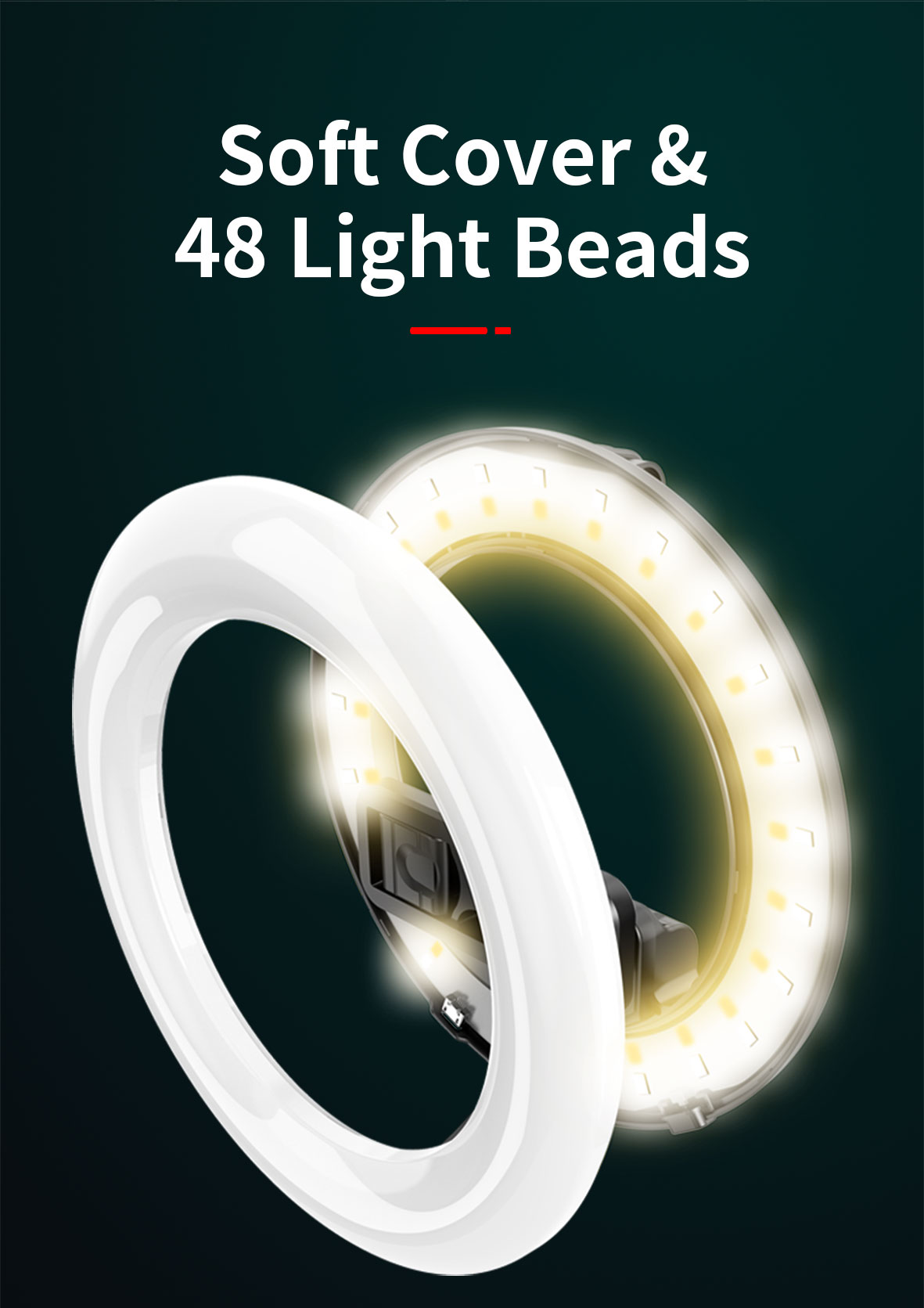 sofr cover and 48 light beads