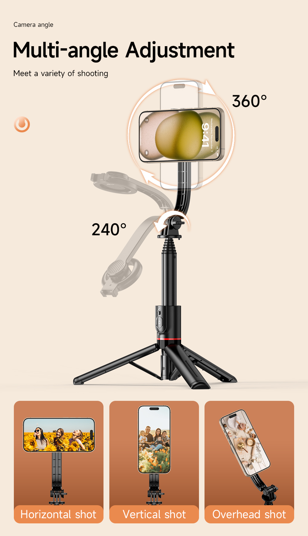 multi angle adjustment