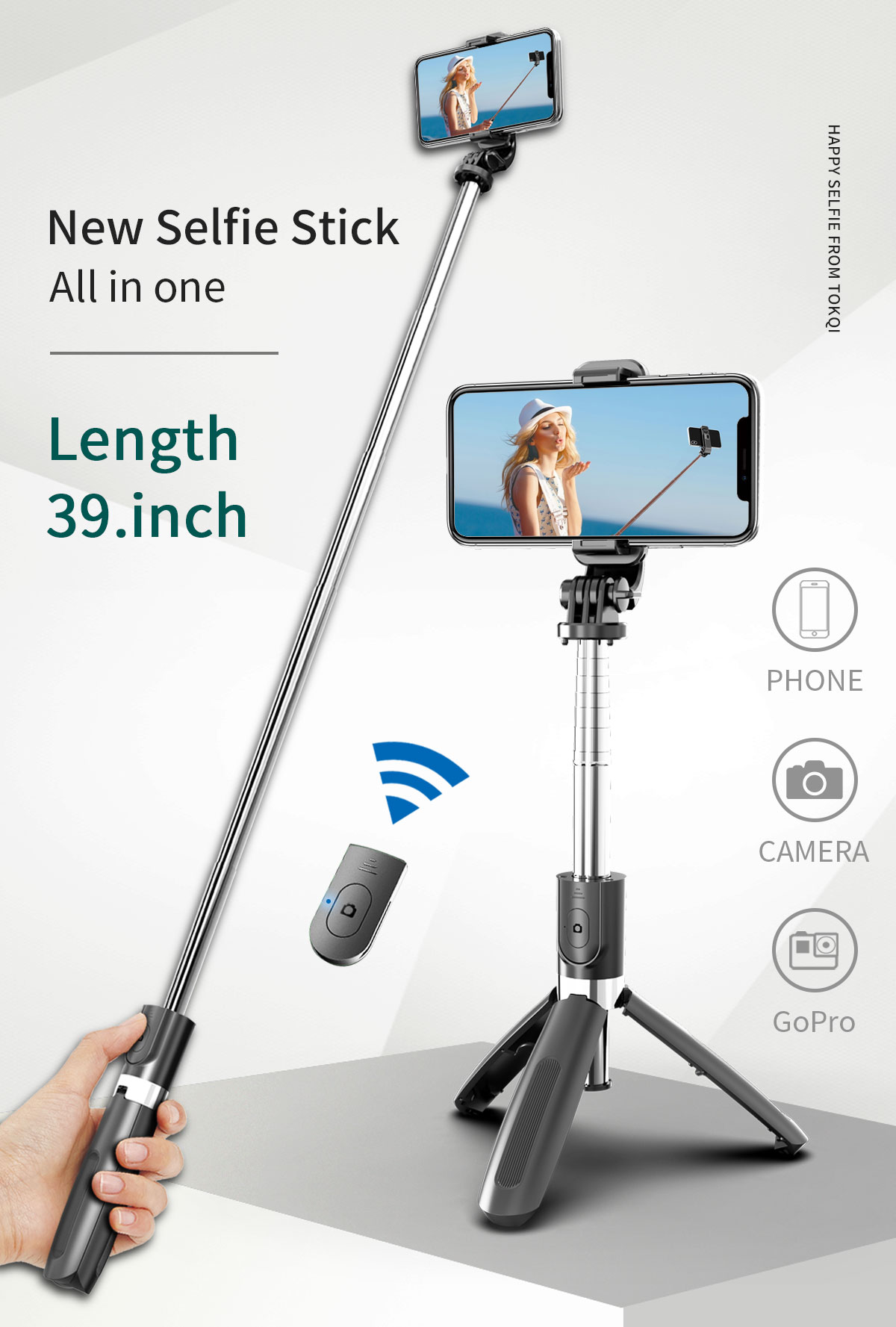 new selfie stick