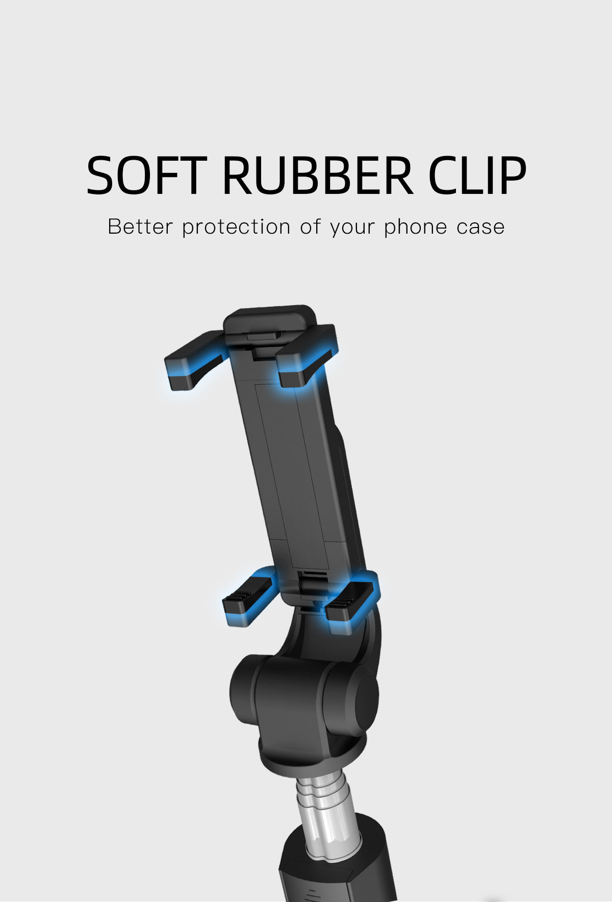 soft rubber clip