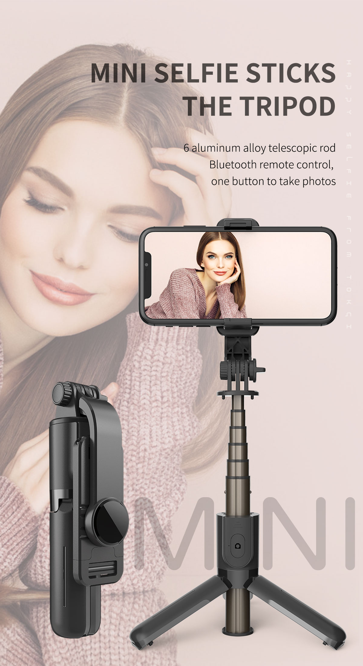 mini selfie sticks