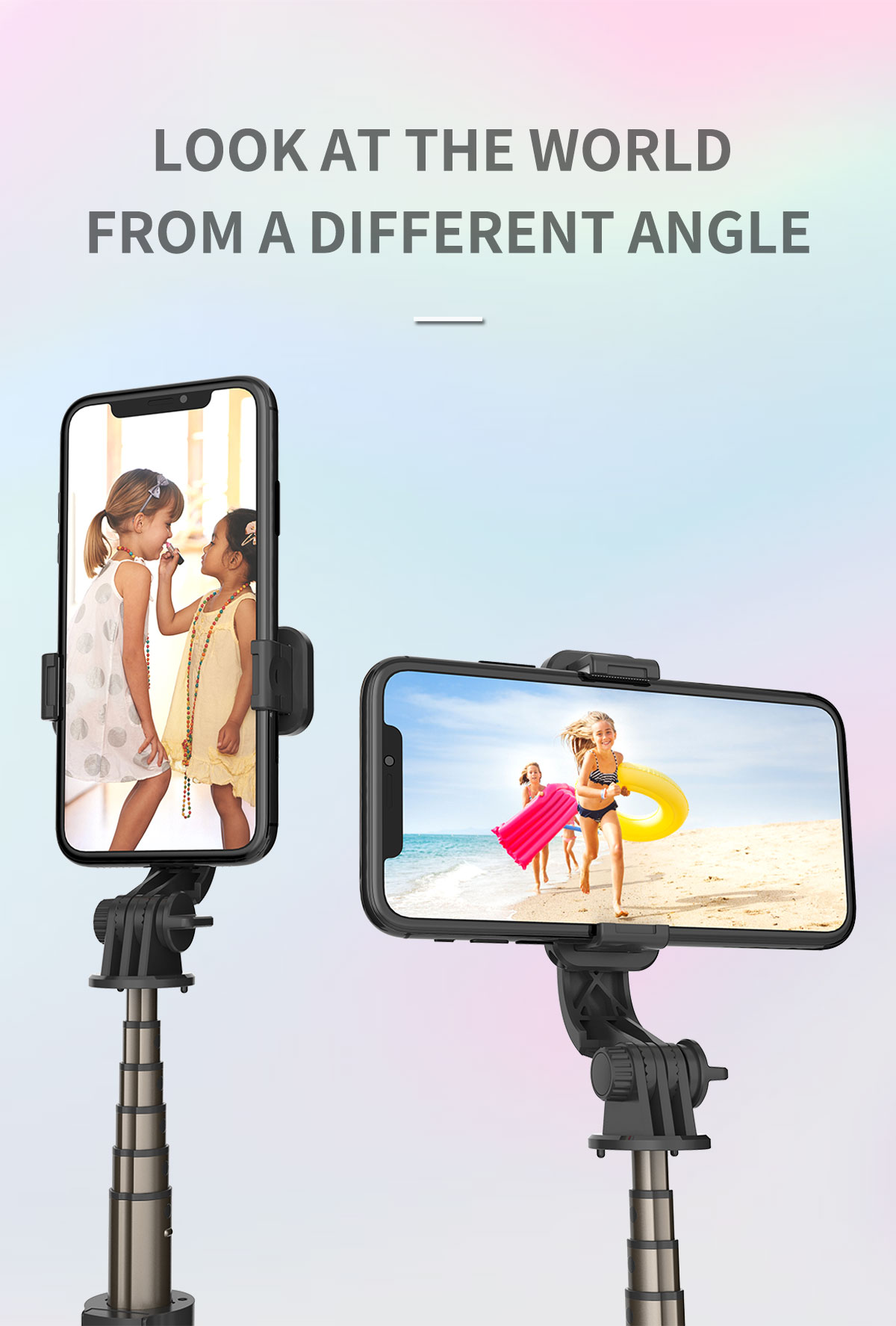 has different angle