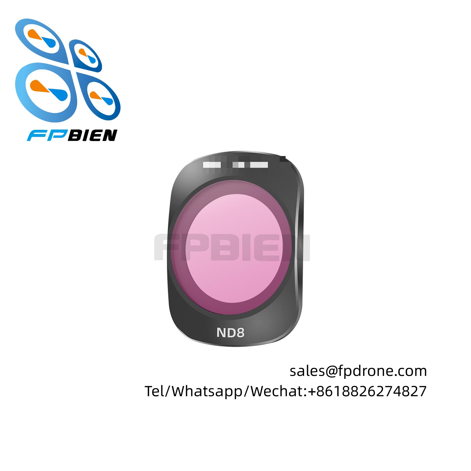 POCKET 3 Single ND filter suitable for OP3-FI732 action camera