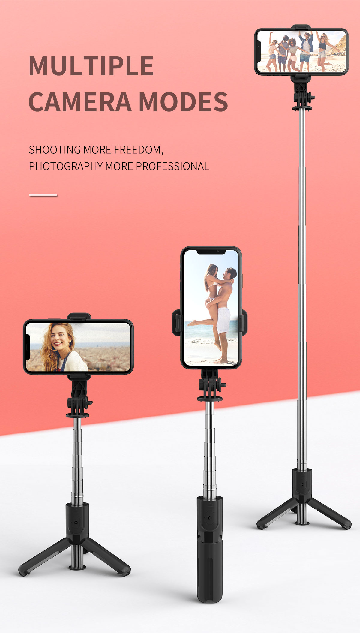 multiple camera modes
