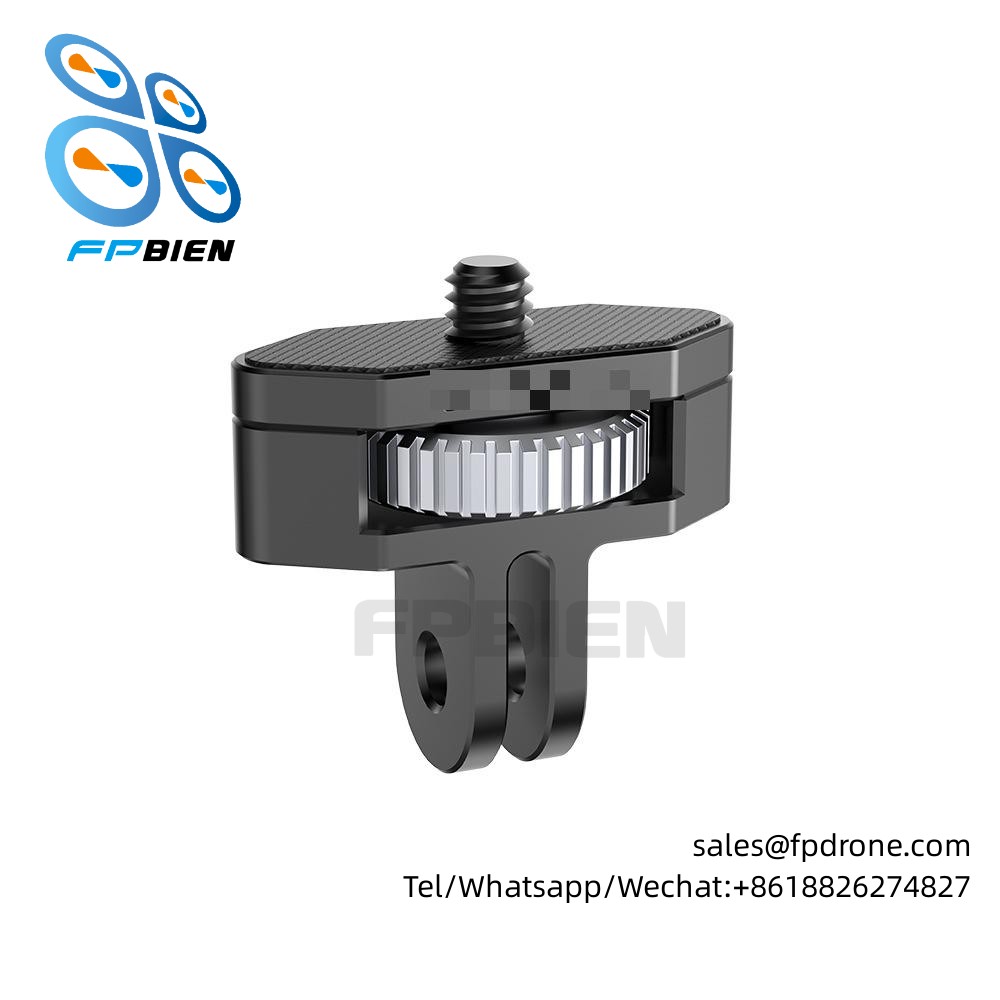Universal 1/4 adjustable metal adapter suitable for TY-Q9422 action camera