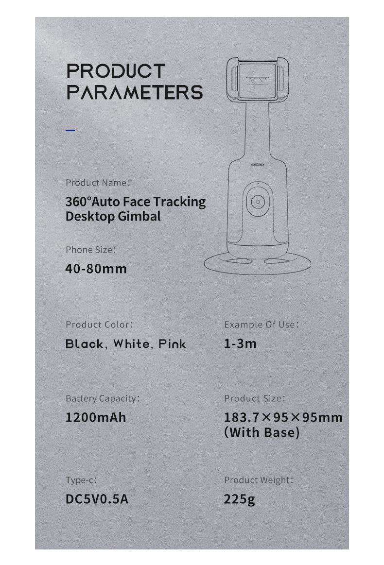 product parameters