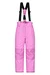 pink snow pants-SXL-KSP9056-Front-Ushareoutdoors