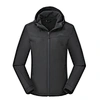 water resistant softshell jacket-SXL23-WSJ21-front-black-Ushareoutdoors®