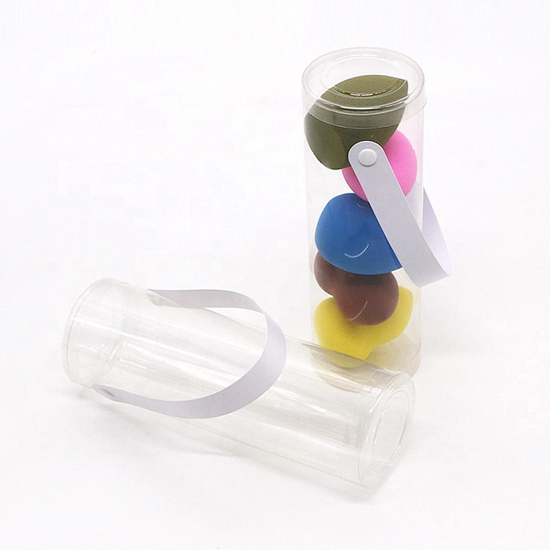 JZG 1pcs Custom Various Shapes and Specifications Tin Box Heart Shape Plastic Puff Stand Packaging Makeup Sponge Holder
