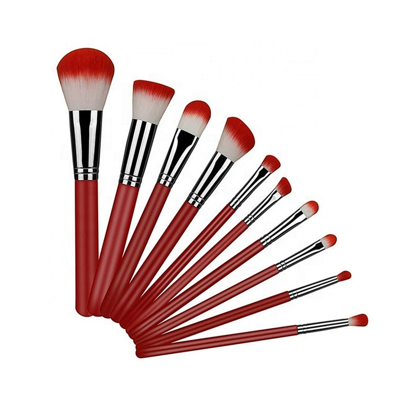 High quality 12pcs beauty cosmetics makeup brushes set with cosmetic bag