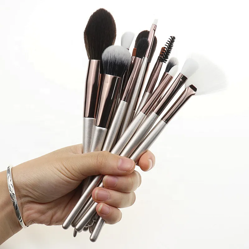 15pcs Pro Makeup Brush Set Beauty Cosmetic Foundation Powder Eyebrow Blending Brushes