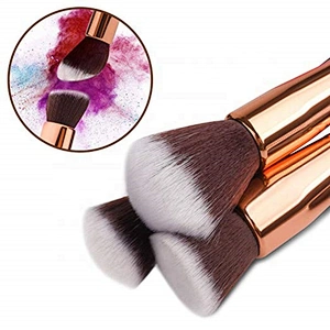 11pcs Private label makeup brush set with makeup bag