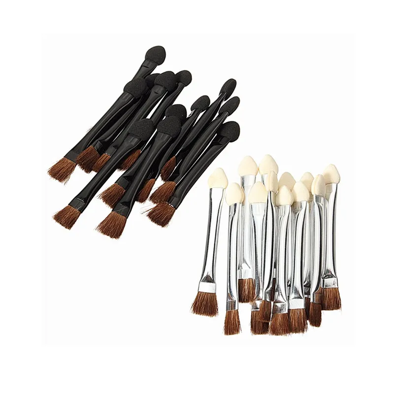 Wholesale double-use professional makeup tools disposable applicator eyeshadow brush