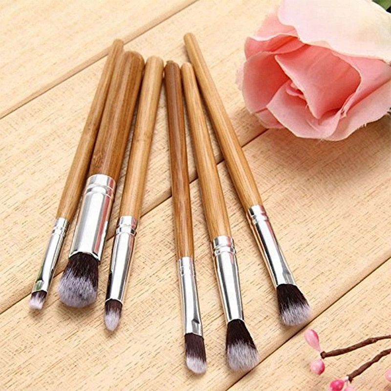 High quality make up brush set cosmetic maquillaje crystal bamboo handle custom logo makeup brush