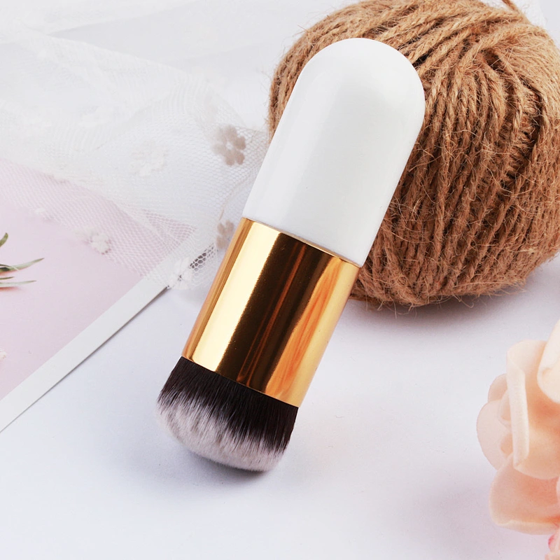 private label single multi-functional  makeup brush portable liquid kabuki foundation make up brush cosmetics brushes maquillaje